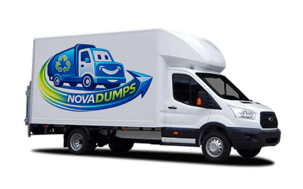 The branded NovaDumps van